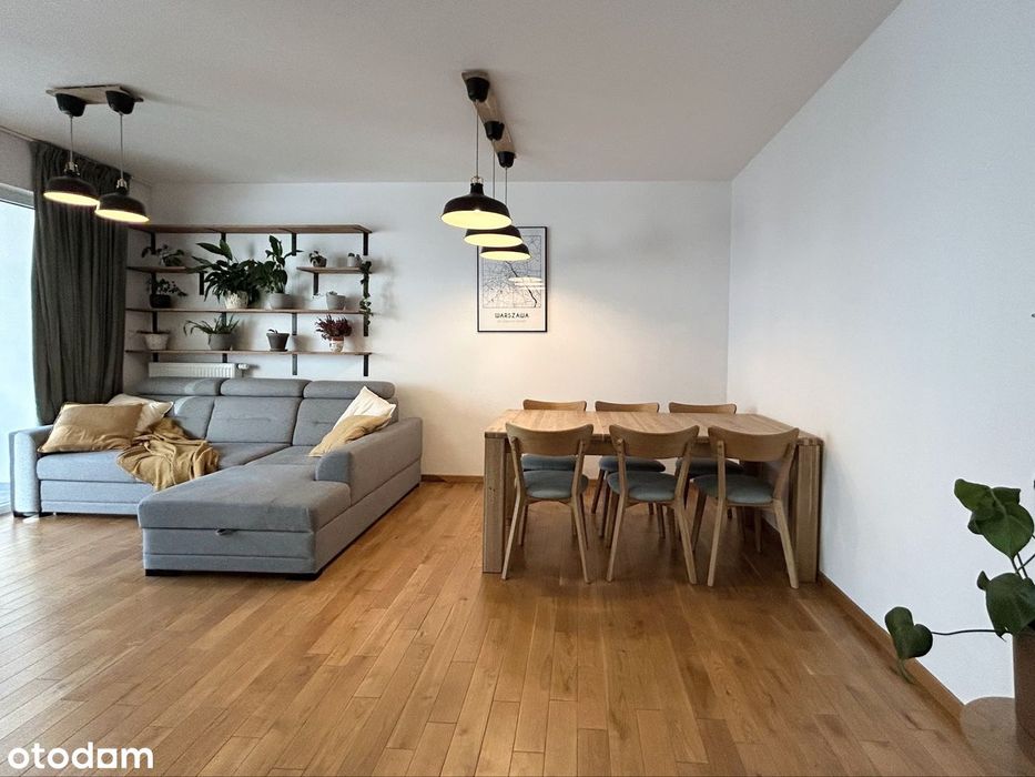 Przestronne, jasne 3/4 pok. mieszkanie 68 m² z loggią | Nakielska