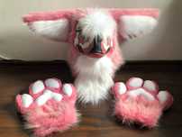Dino mask furry fursuit