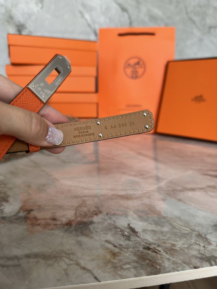 Ремінь Hermes Kelly Belt epsom, пояс ермес келлі, ремень эрмес келли