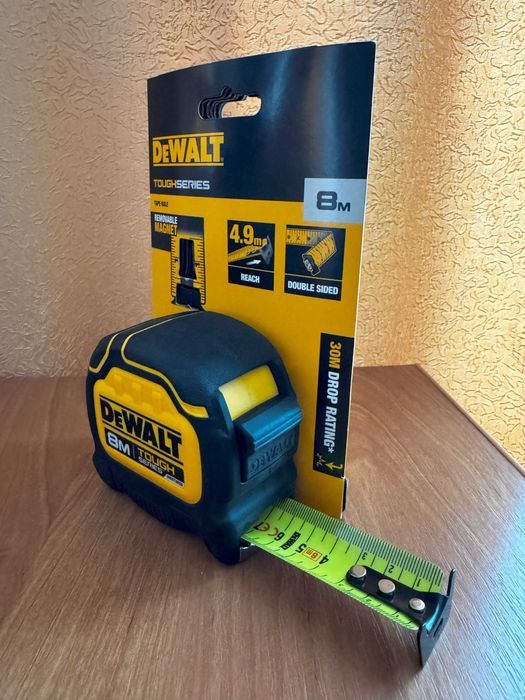 РОЗПРОДАЖ DeWALT рулетки 3м/5м/8м/30м