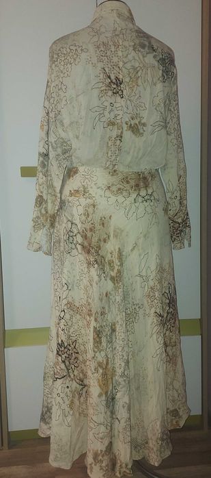 Massimo Dutti długa sukienka L