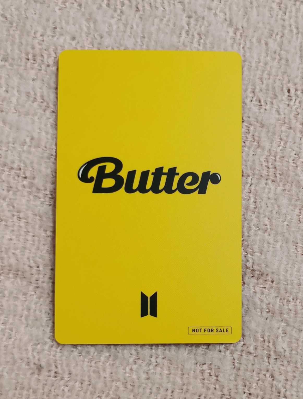 BTS Jungkook - karta POB z Butter z japońskiego FC