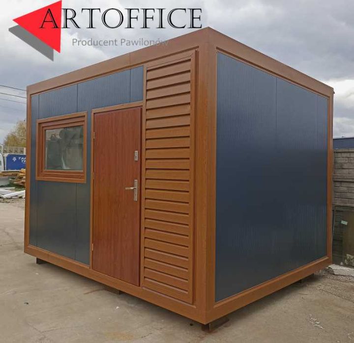 Pawilon Handlowy Kantor Kiosk Komis Biuro Showroom Palarnia 4x3 m