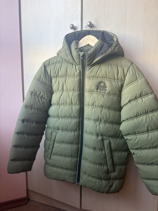 куртка Зимова ( єврозима ) оригінал benetton на хлопчика 10-13 років