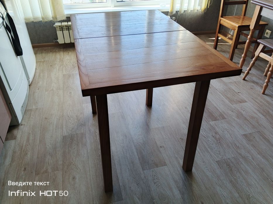 Стол деревянный раздвижной