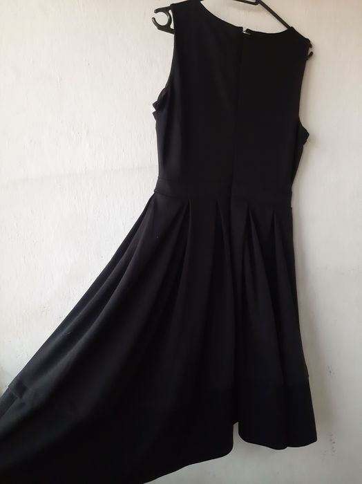 Gruba sukienka na jesień, czy zimę XL, elegancka i na co dzień