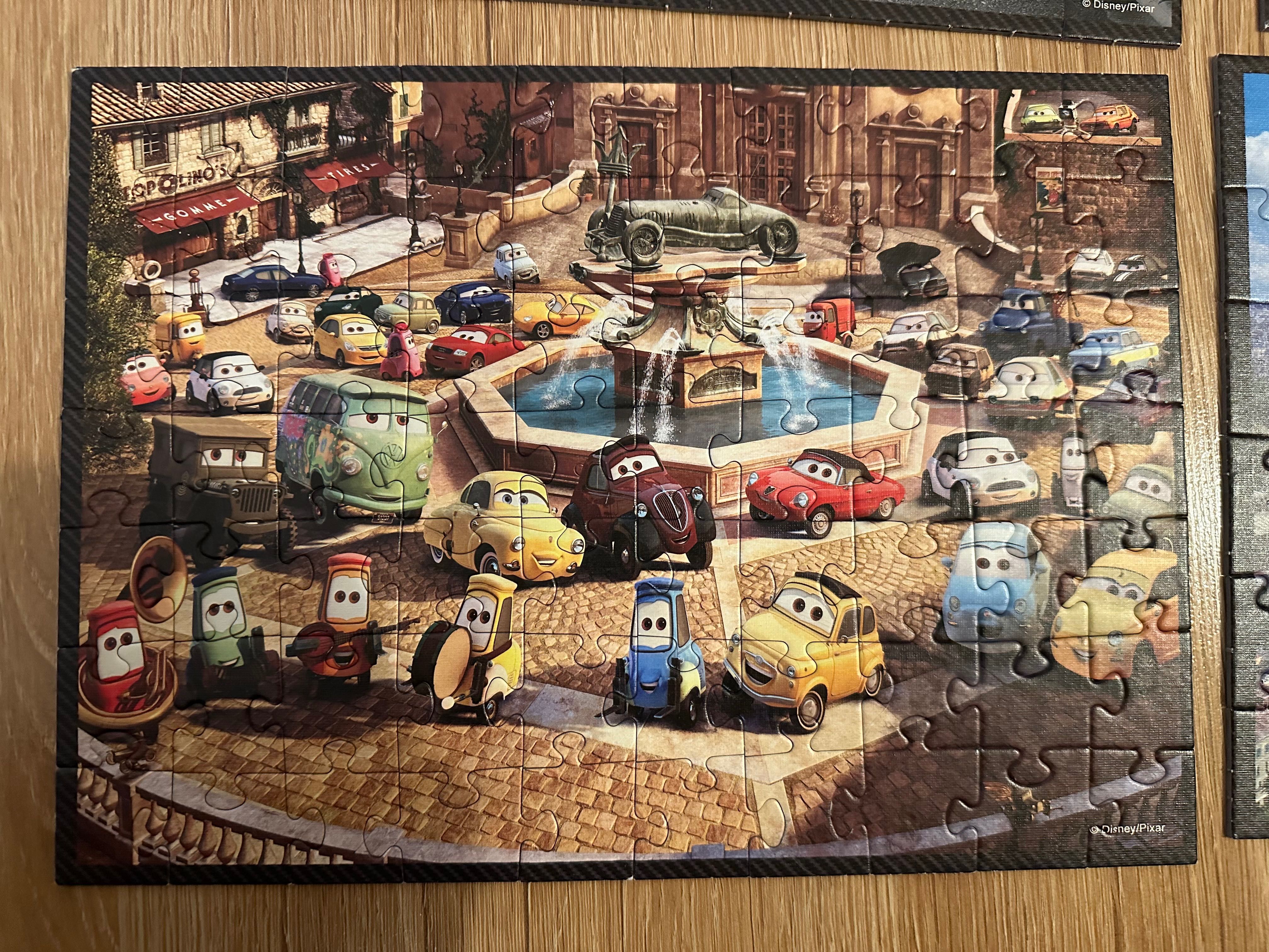 Puzzle 4w1 Trefl Cars Pixar