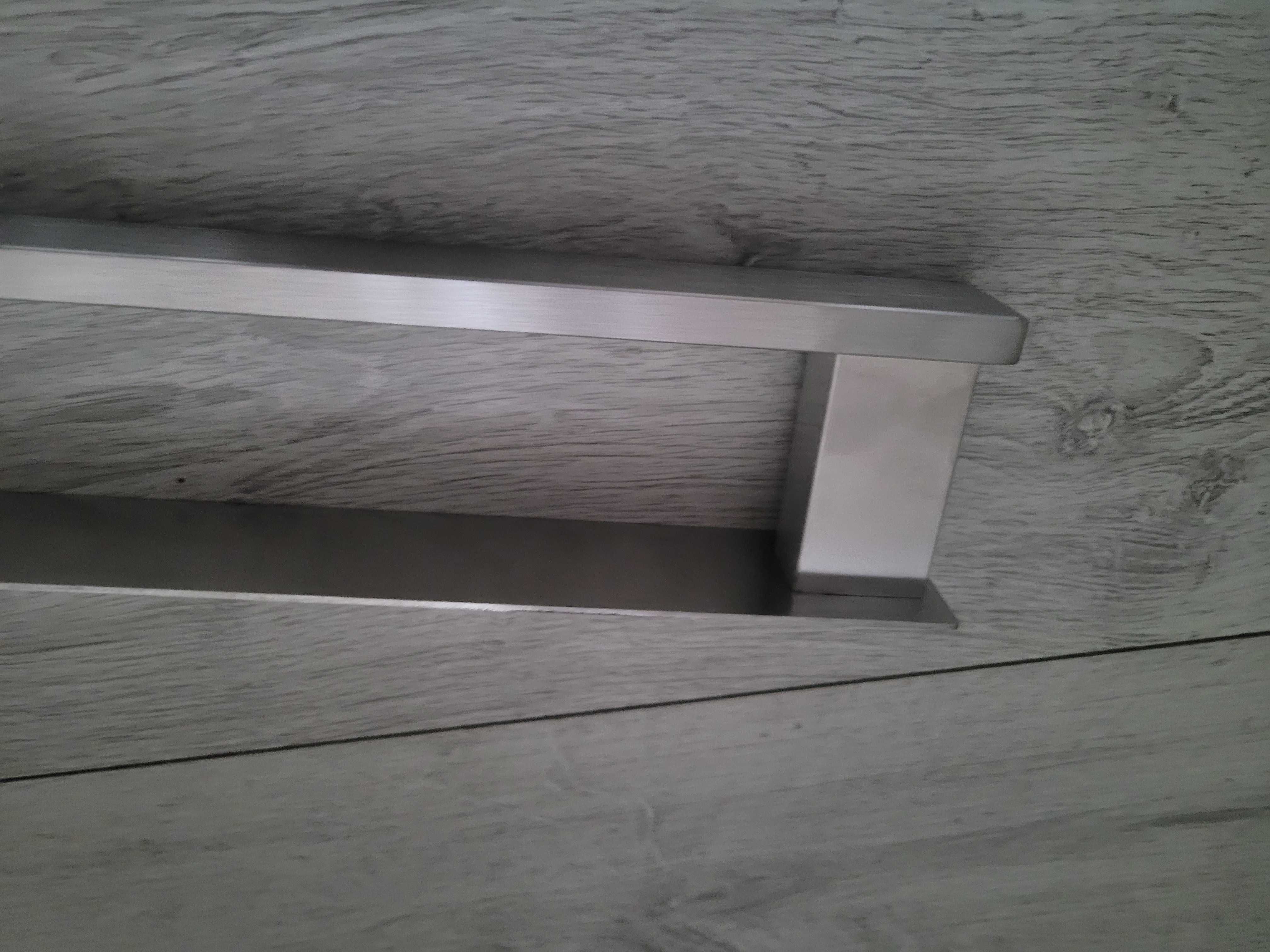 Uchwyt na ręcznik stal szczotkowana 40 cm