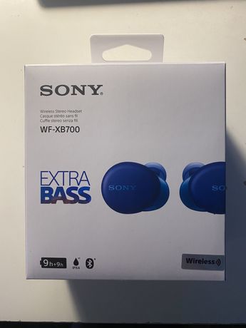 NOWE słuchawki Sony WF XB700
