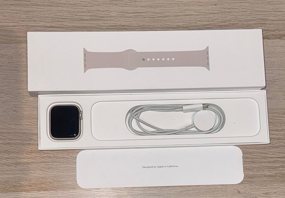 Apple Watch SE 2ª Geração 44mm GPS – Bateria 100%