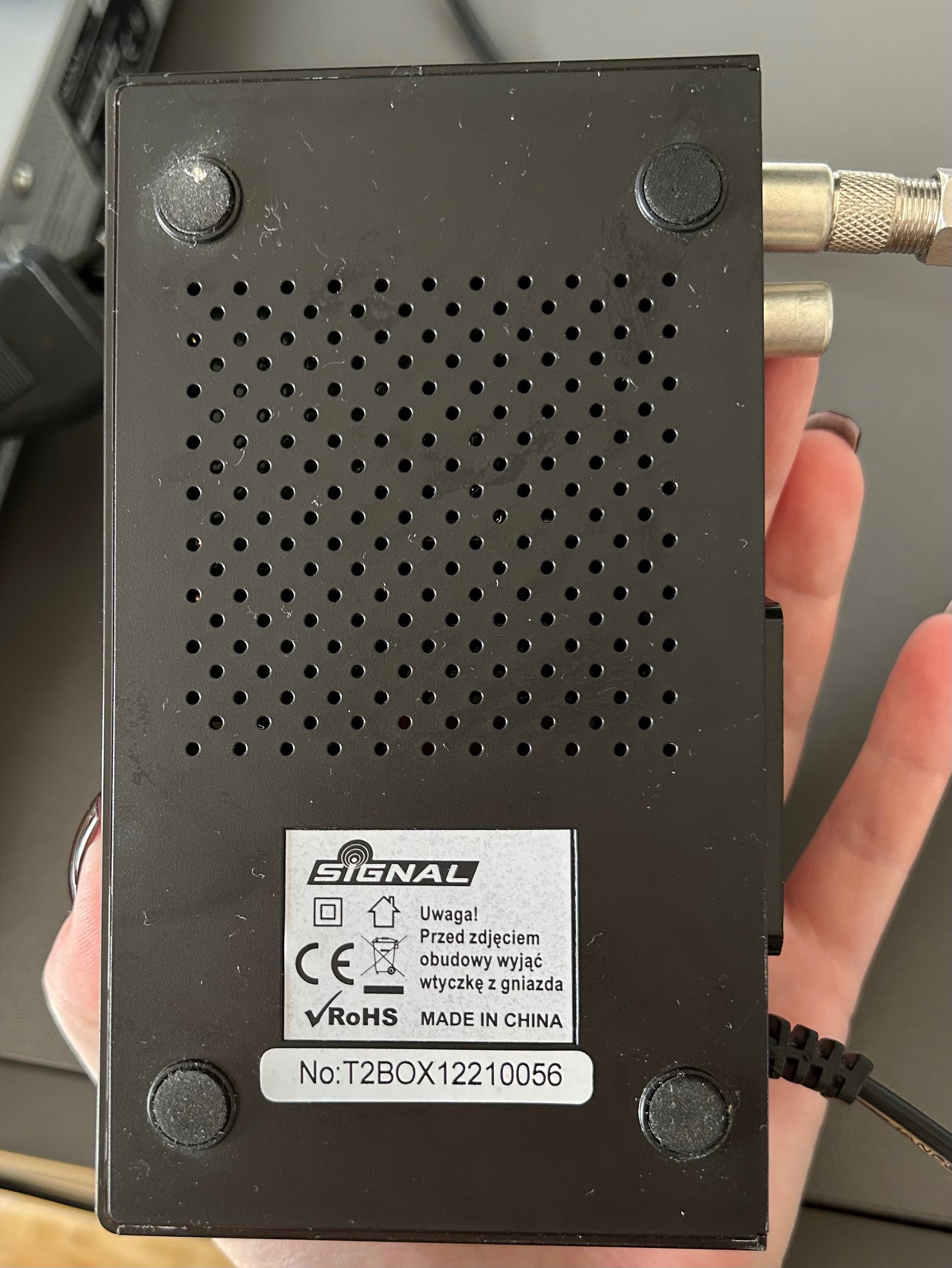 Signal T2-BOX tuner telewizji cyfrowej DVB-T2