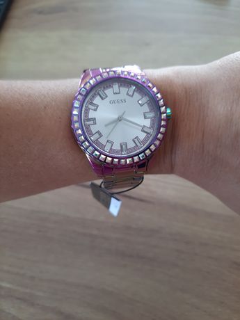 Guess zegarek  GW0111L5 kameleon różowy nowy