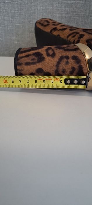 Ботільйони, ботінки,  напівчеревики 38р.  Леопардові New Look