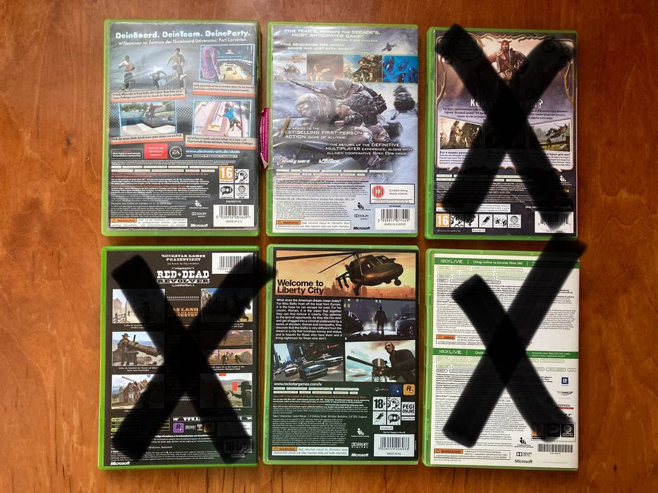 Ігри ліцензійні до Xbox, 360, One, Series X