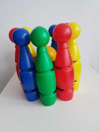 Zabawka - Kręgle dla dzieci duże wys 32 cm