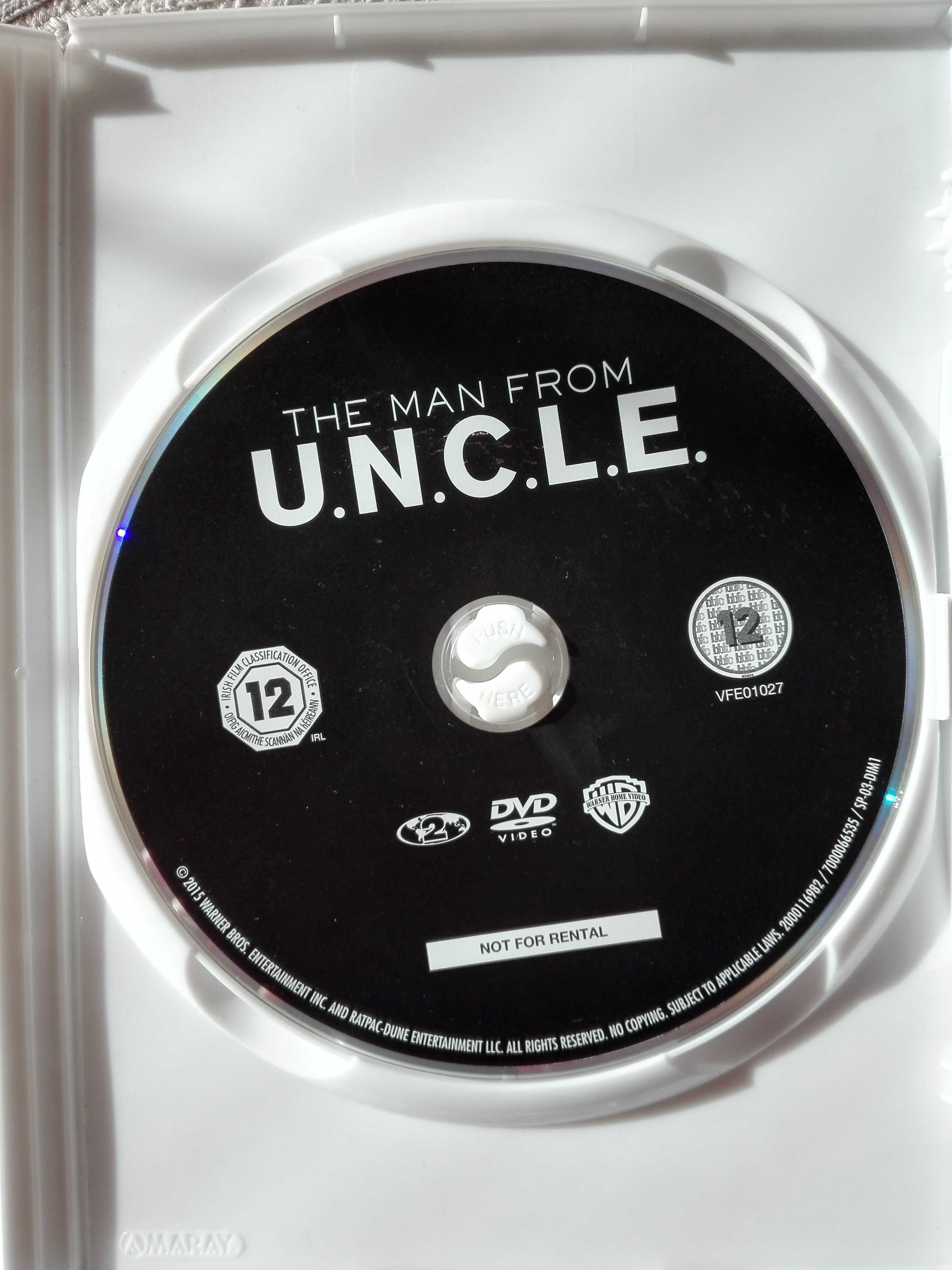 "The Man From U.N.C.L.E" - film na DVD