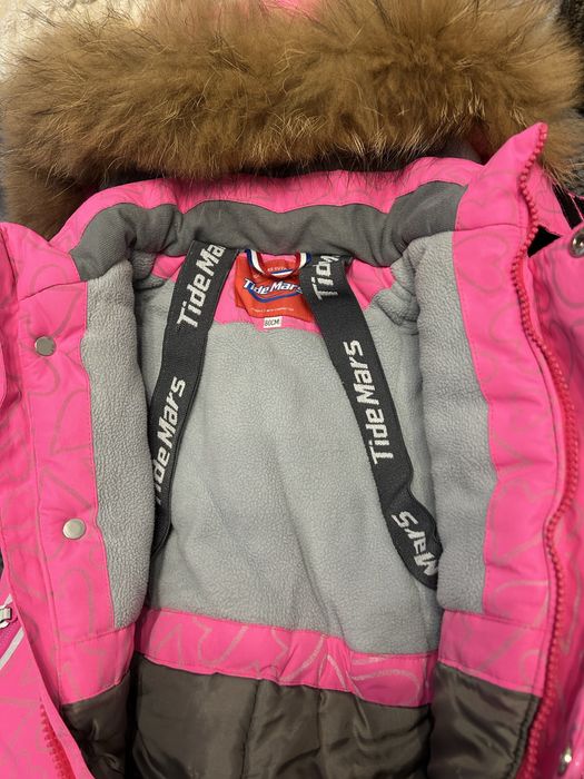 Зимовий мембраний комбінезон для стильної принцеси.