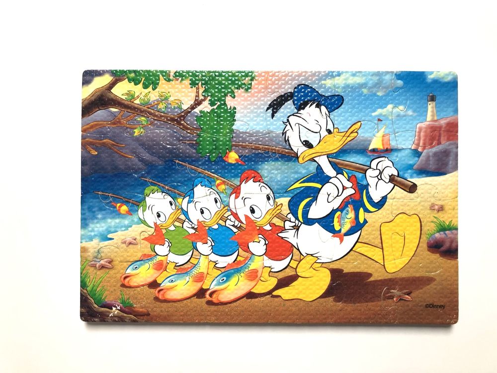 Puzzle piankowe Kaczor Donald