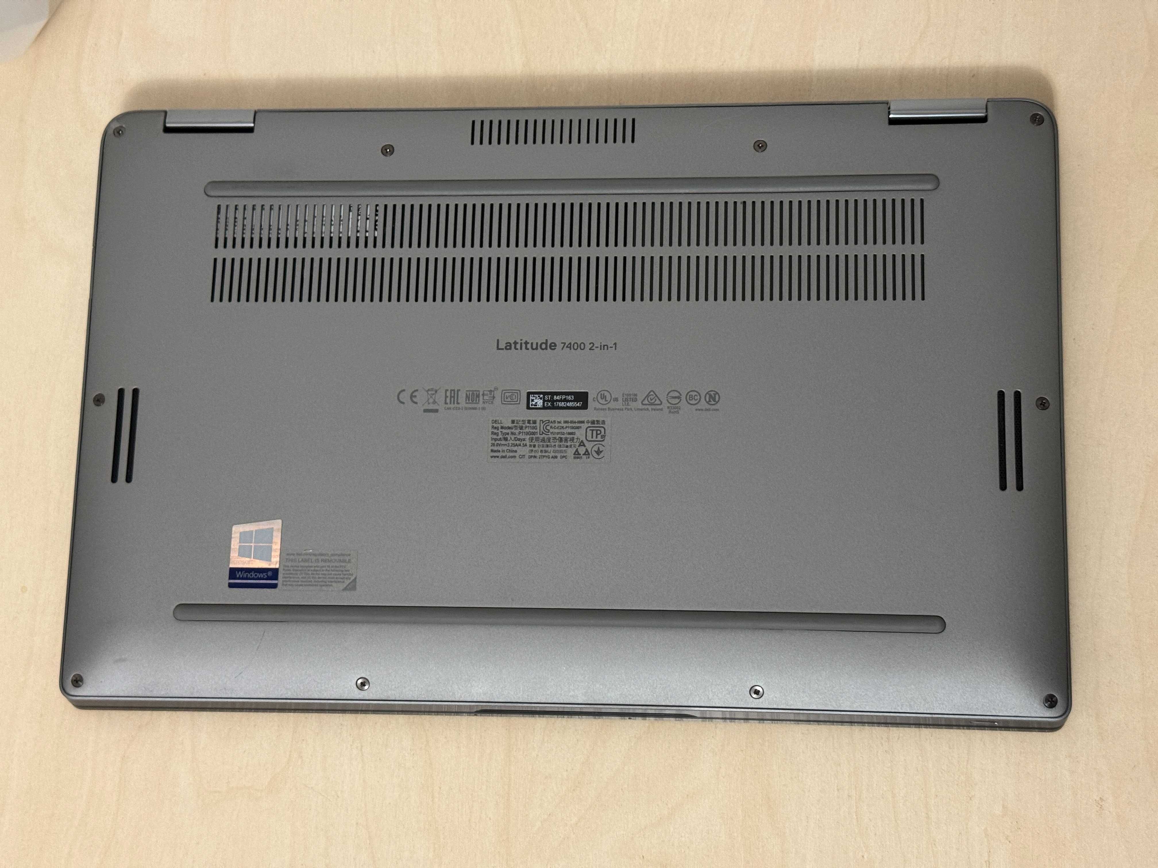 Трансформер Dell Latitude 7400 2in1 i5-8365U/8/256 сенсорний