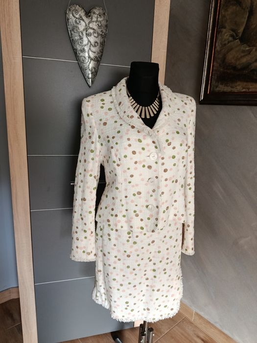 Nowy kostium tweedowy Kaliko L/40