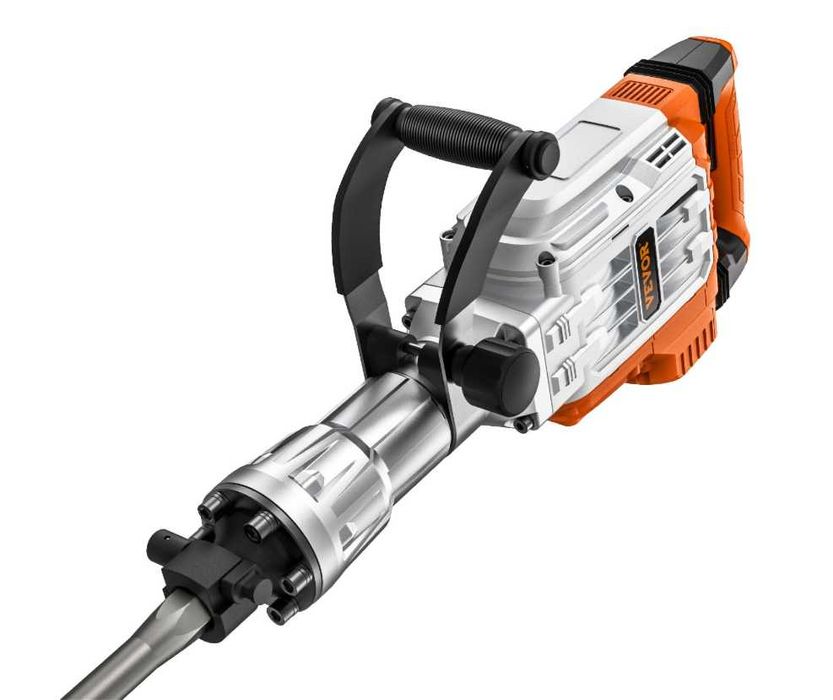 VEVOR 3500W Elektryczny Młot Wyburzeniowy 60J Zestaw 2 Dłuta Wysyłka