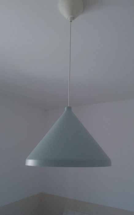 Candeeiro azul bebé