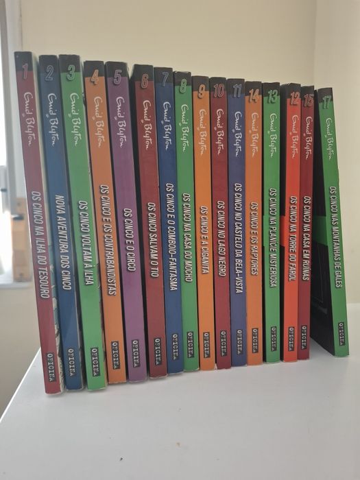 Lote Os cinco Volume 1-17