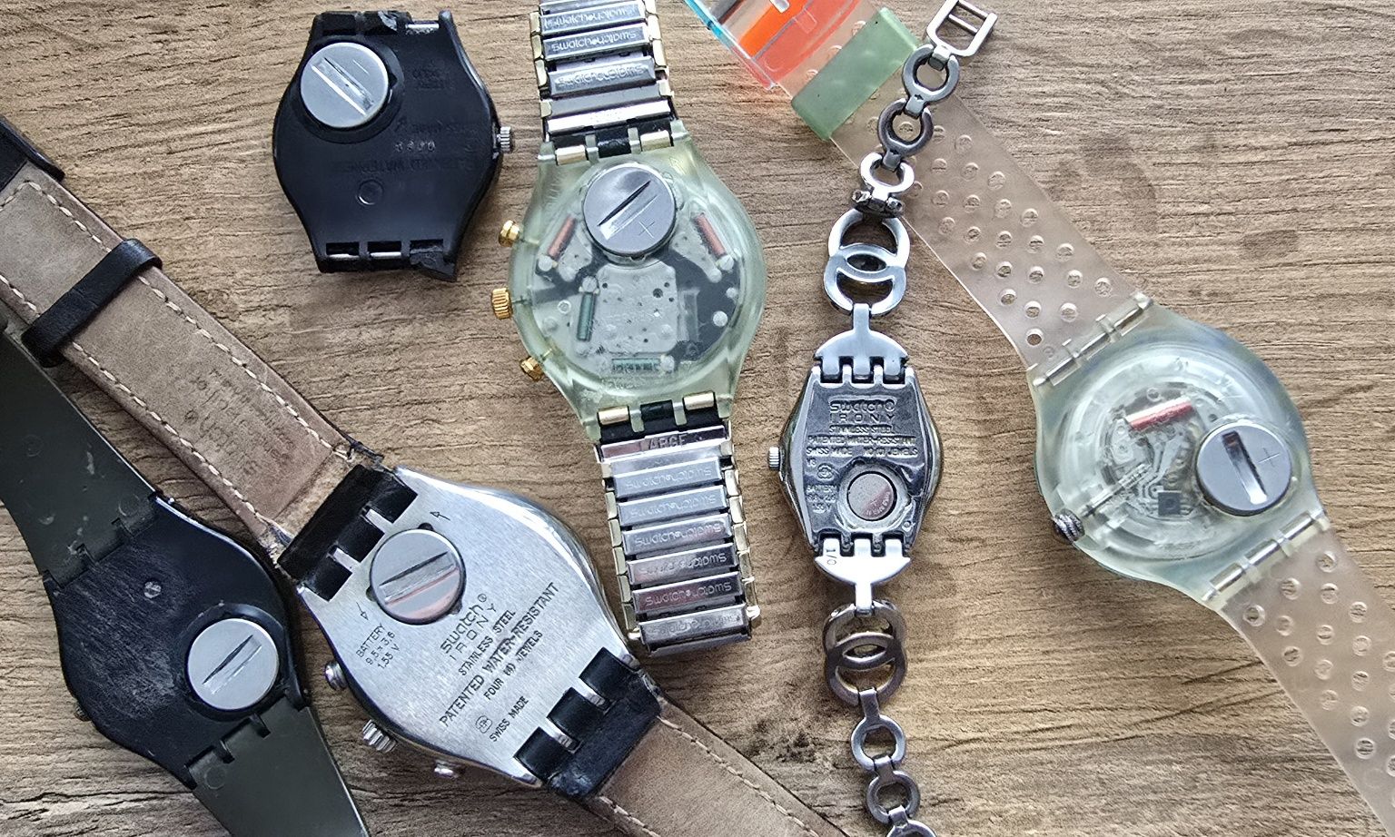Swatch Irony Scuba chrono chronograph zestaw swiss made