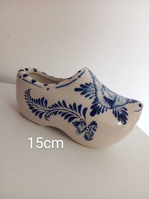 Tamanco tradicional Holandês (Klompen) porcelana.