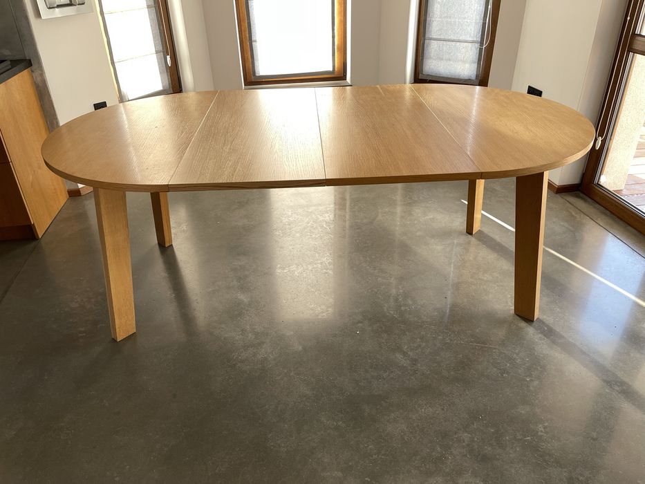 Stol rozkladany fornir debowy 115-211cm
