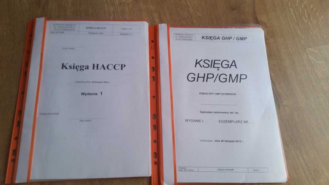 Księga haccp gastronomia