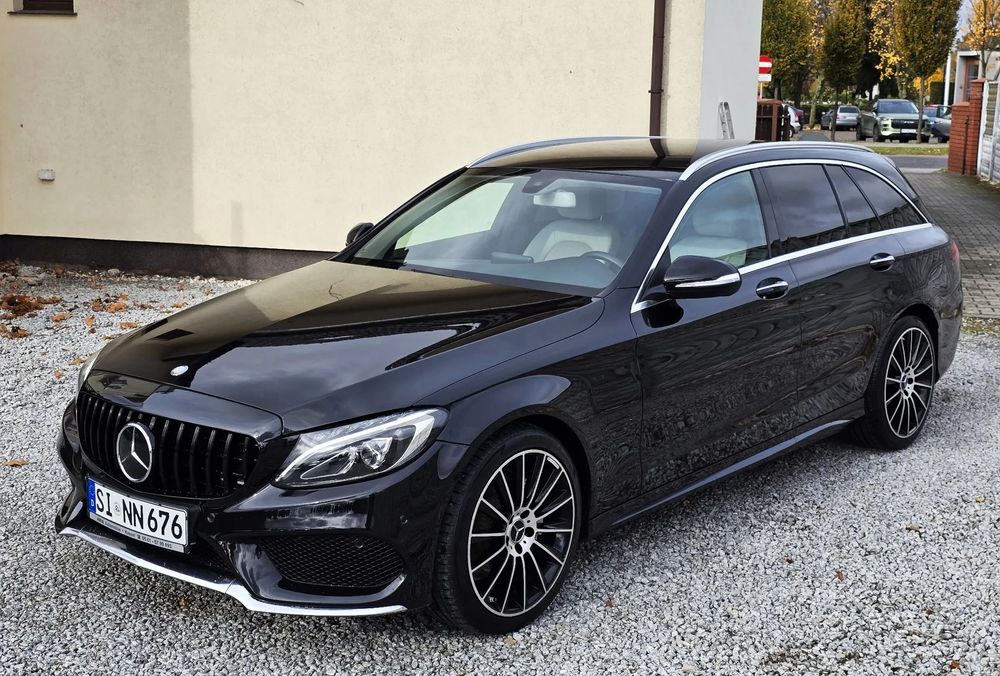 Mercedes-Benz Klasa C 2.2d 204KM,Pakiet AMG, Full Ledy, Radar, Kamera, Top !
