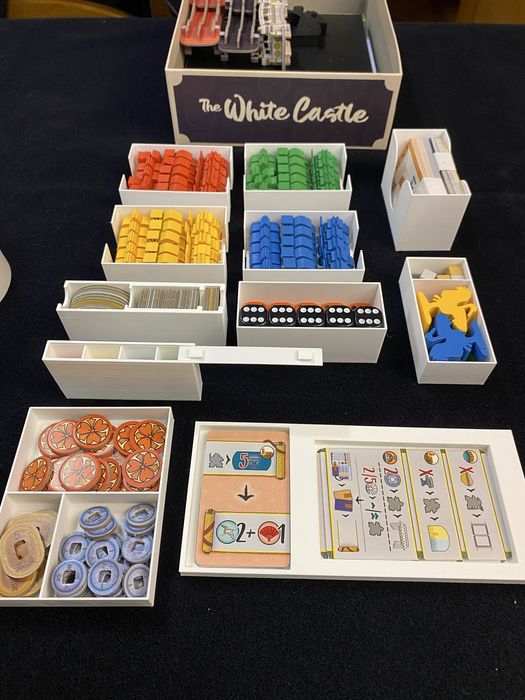 Insert para o jogo The White Castle