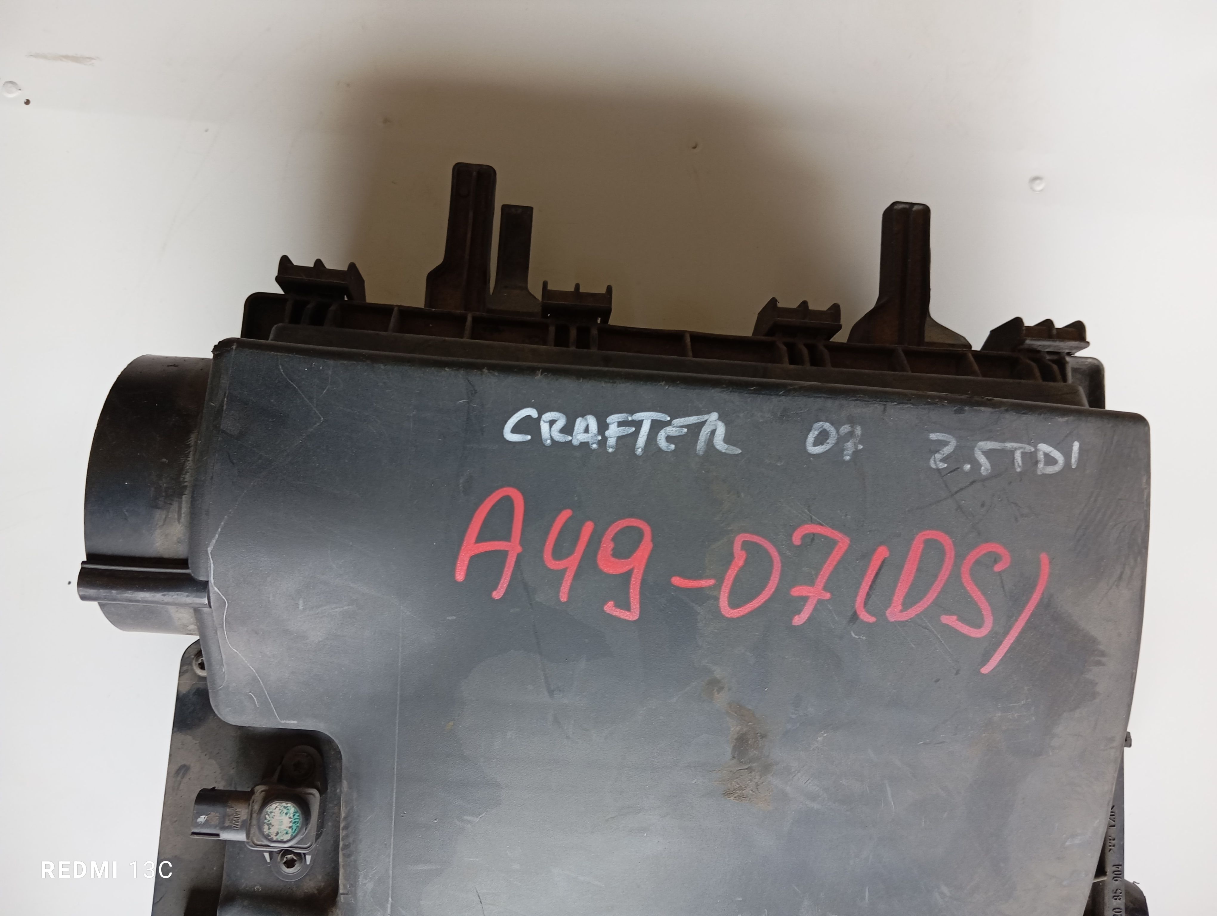 obudowa filtra powietrza Sprinter Crafter 07 2,5 TDI A49-07