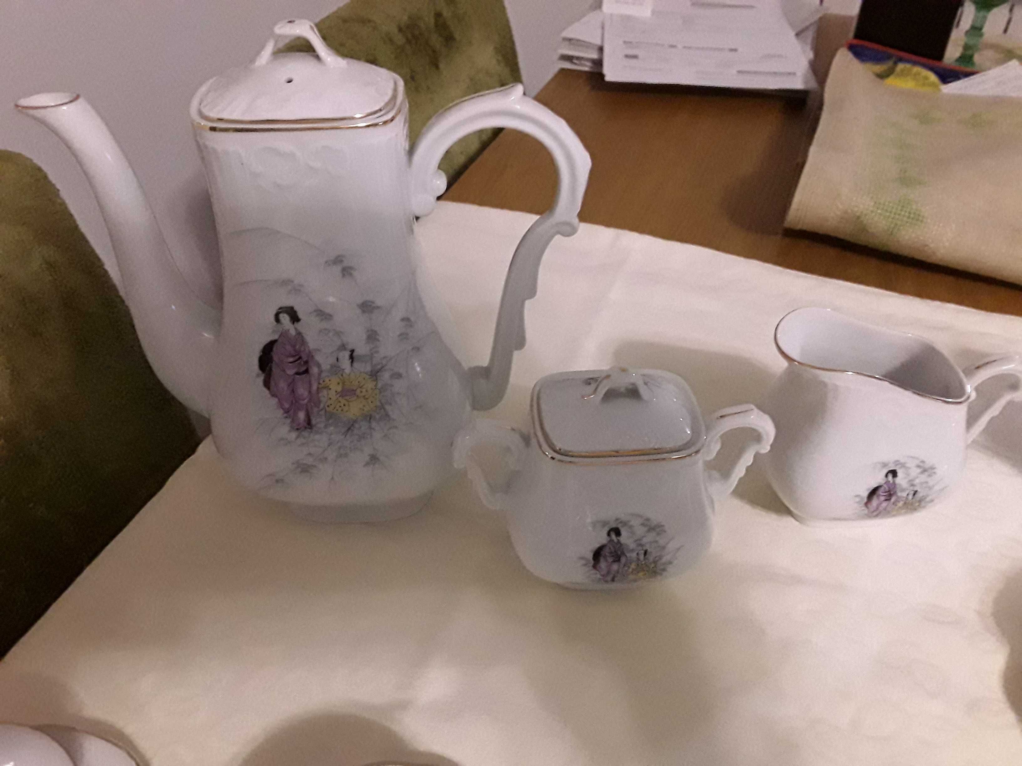 Serviços de café e chá japonês OTARU em porcelana - VISTA ALEGRE