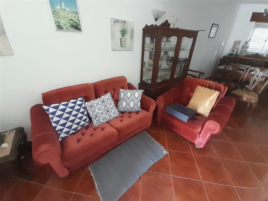 conjunto antigo em madeira maciça