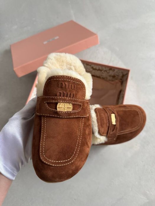 Мюлі miu miu з утепленням різні