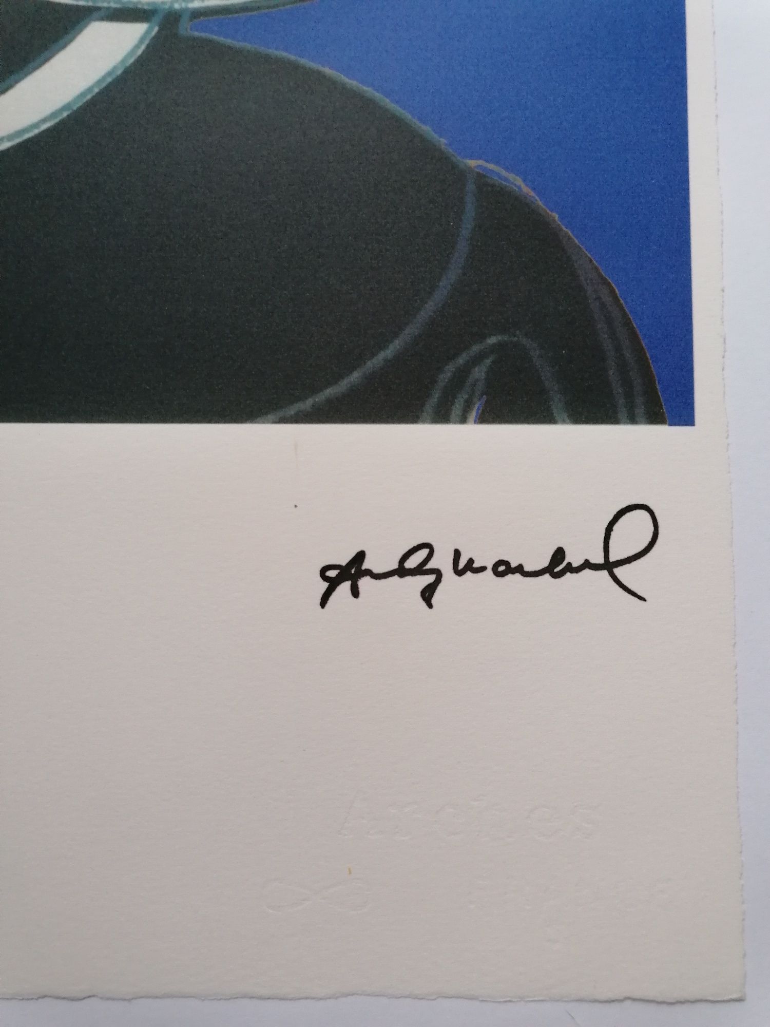 Andy Warhol - Mickey Mouse (niebieska)
