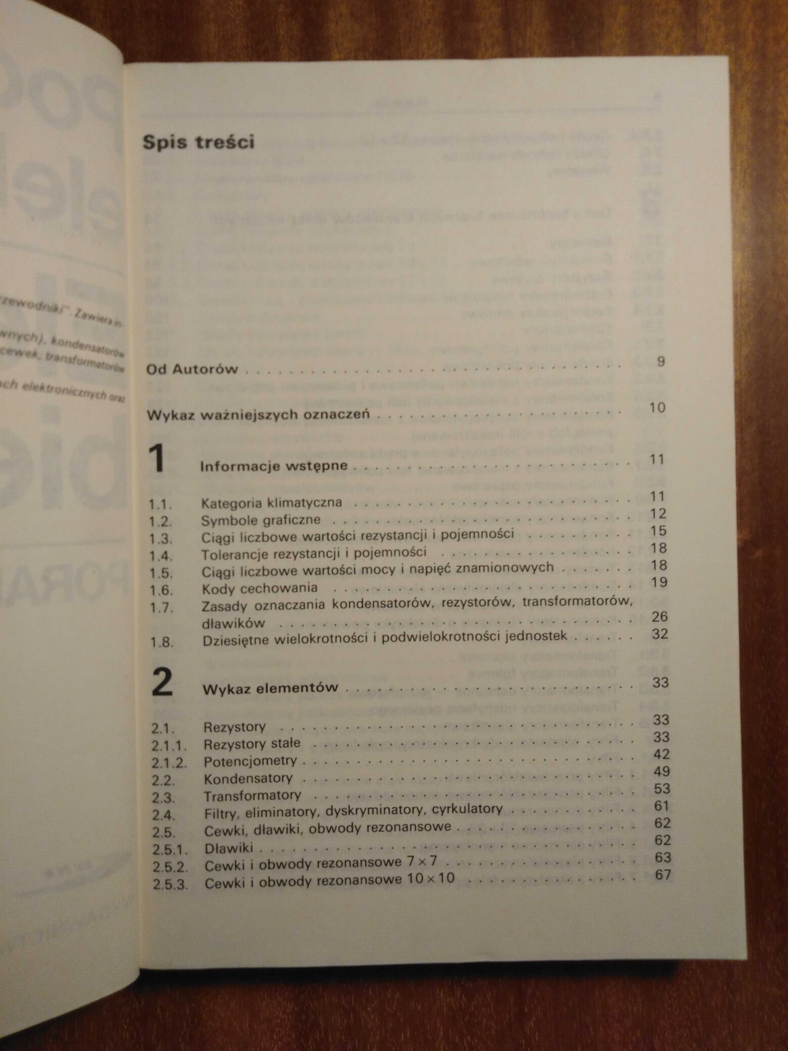 Podzespoły elektroniczne. Elementy bierne. Poradnik