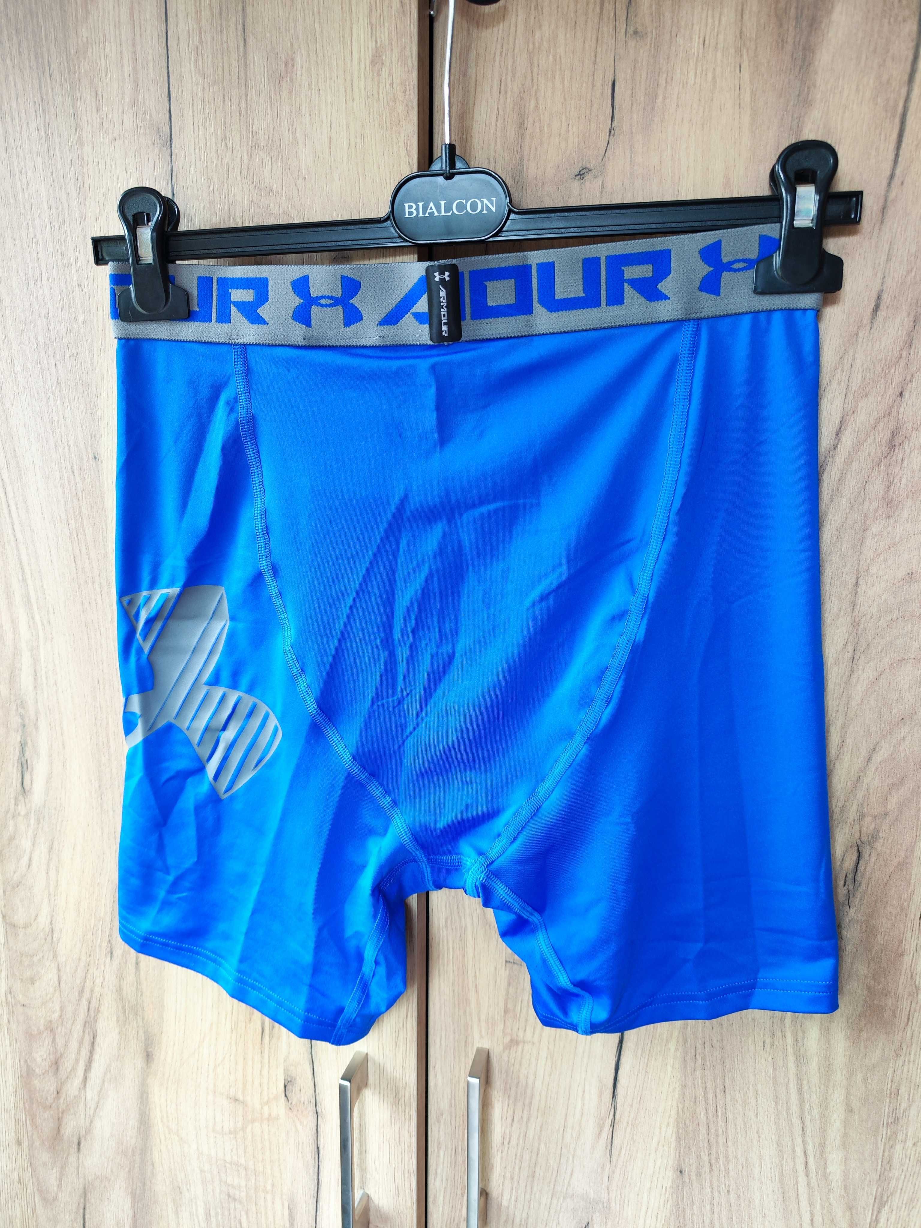 Szorty funkcyjne chłopięce Under Armour, rozmiar 160 cm, nowe z metką.