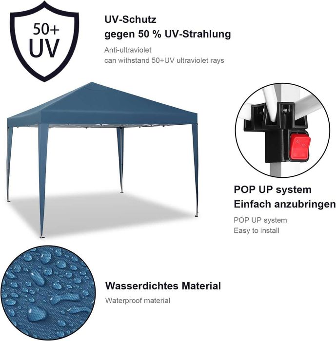 Nowy namiot imprezowy / altana ogrodowa / pawilon 3x3 / patio !K31!