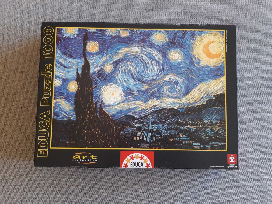 Puzzle Vincent Van Gogh "Noite estrelada"