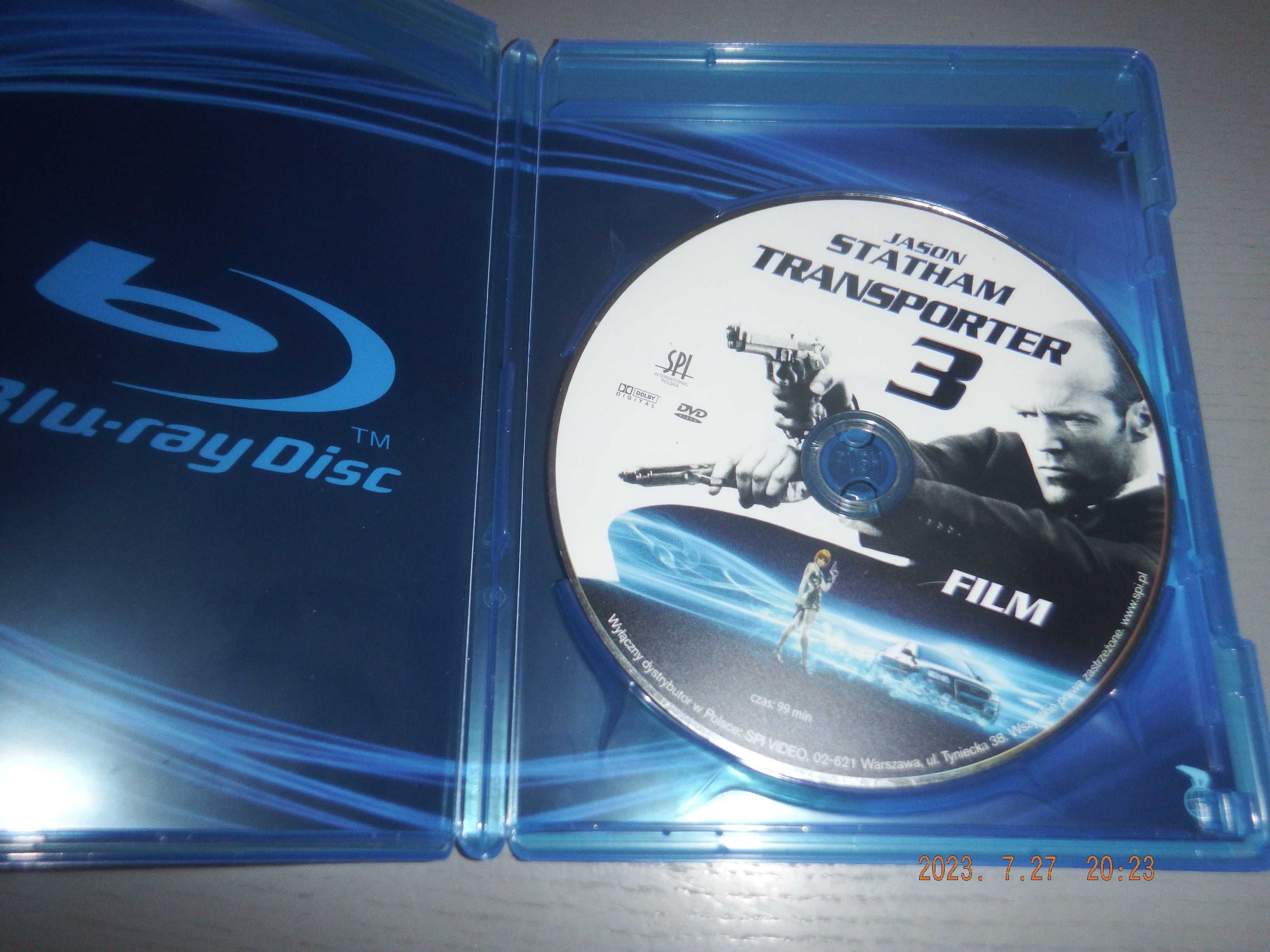 Transporter  3  dvd  J.Statham  PL