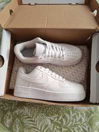 Nike Air Force 107 All White Sneakers 40