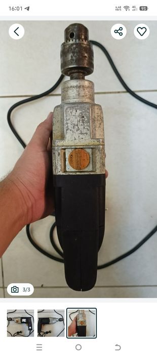 Б/У Дрель ударная Sparky BUR2 160E