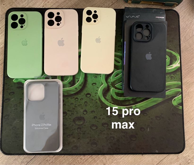 Чохли на iPhone Xs, Xs Max та 15 Pro Max