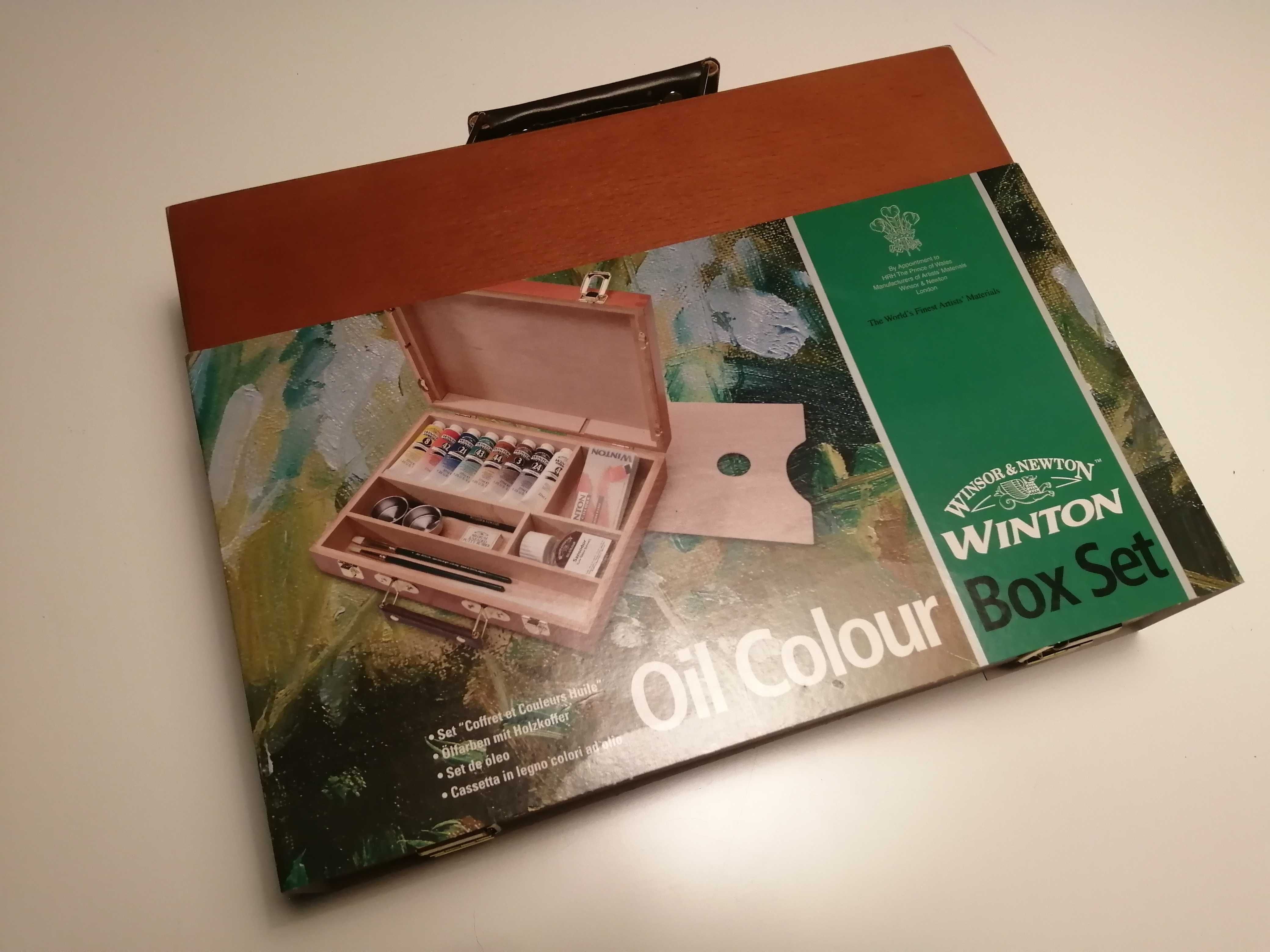 Caixa para pintura a óleo Windsor & Newton