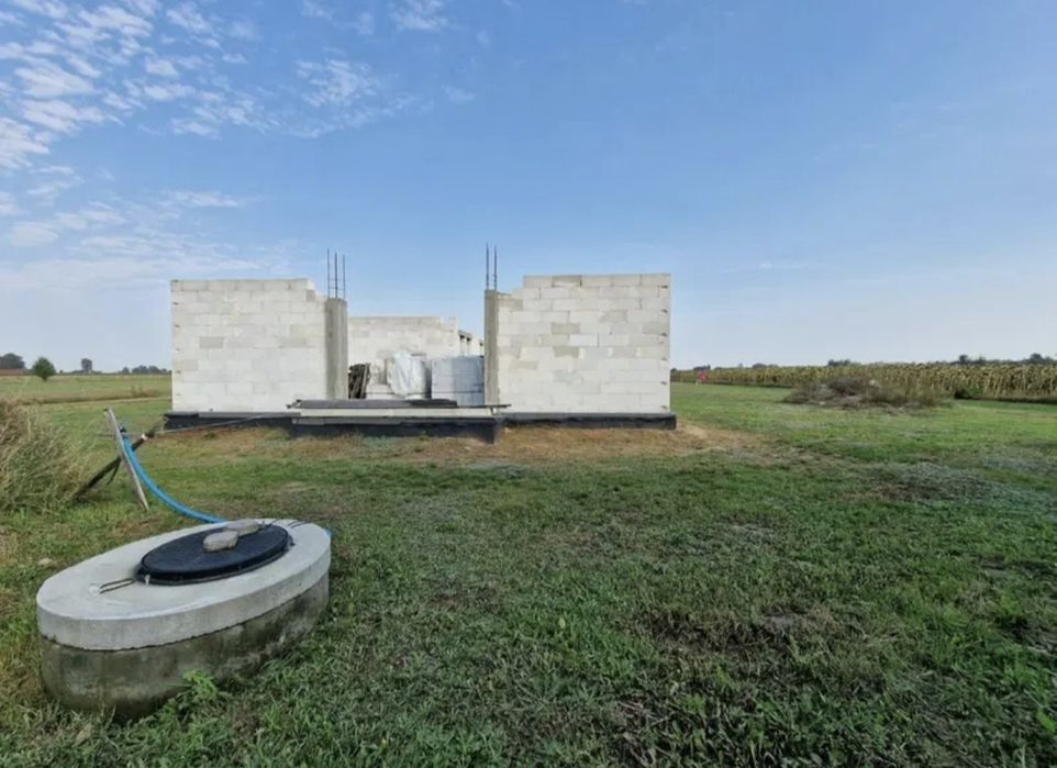 Działka z rozpoczęta budową 1825m2 Grabanów-Kolonia