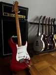 Squier stratocaster classic vibe cv 50’ fiesta red gitara fender