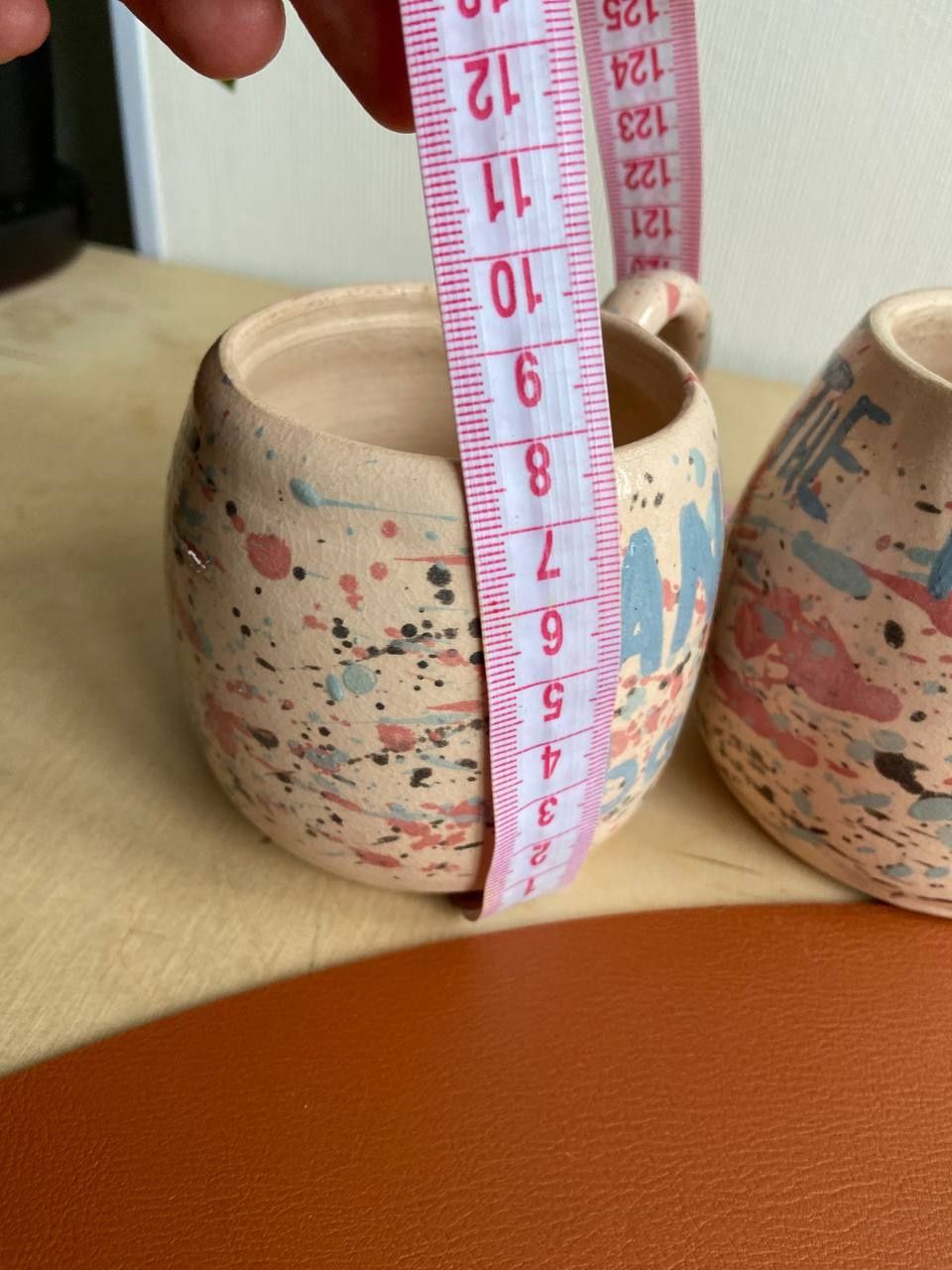 Кружки чашки набор керамика ручной работы